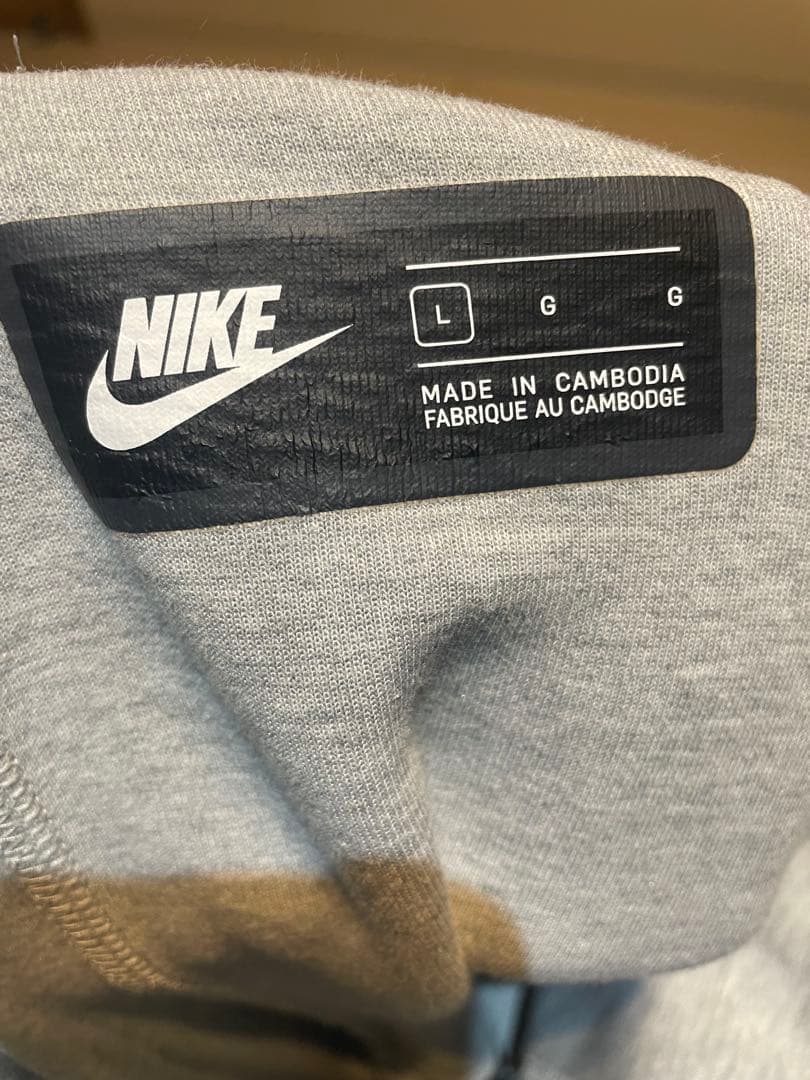 I*E様 NIKE 廃盤テックフリース 上下セットアップ グレー