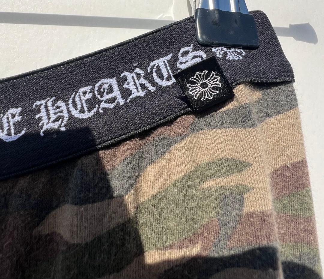 CHROME HEARTS レギンス　クロムハーツ　M 正規店　タイツ　ロゴ