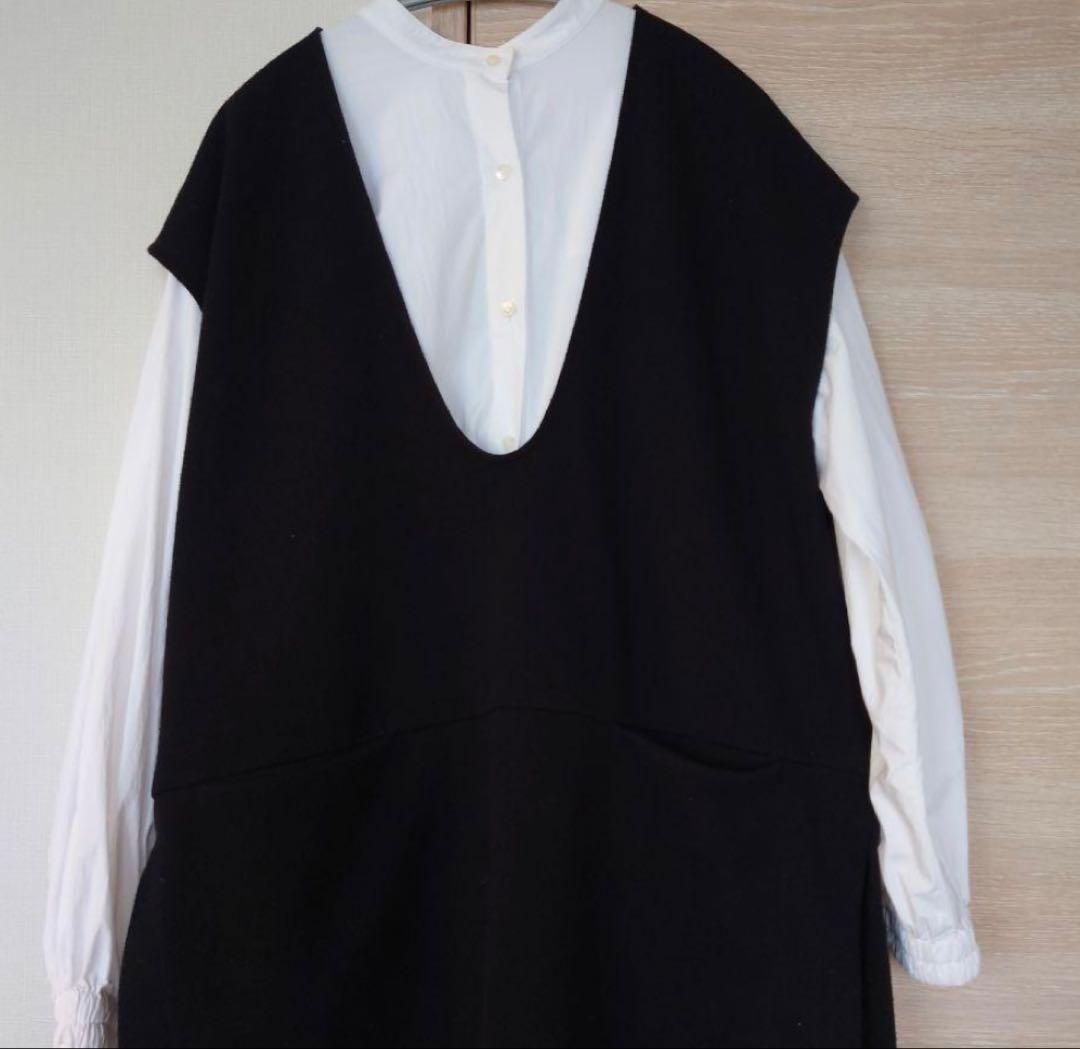 ビアズリー ブークレダンボールプルオーバーベスト2枚セット