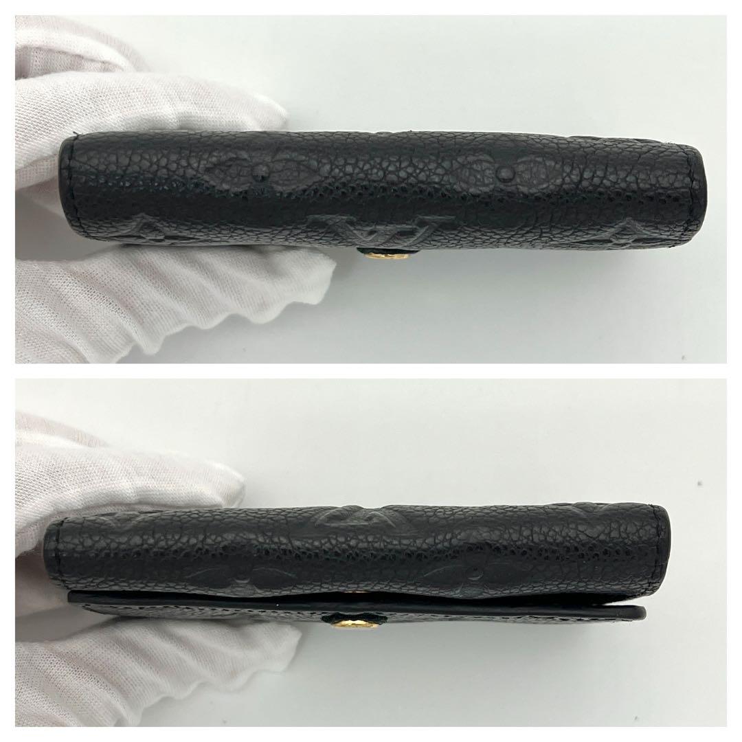 【美品】ヴィトン アンプラント ミュルティクレ 6連キーケース ノワール