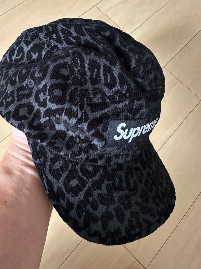 【人気美品】Supreme Box logo Cap コーディロイ