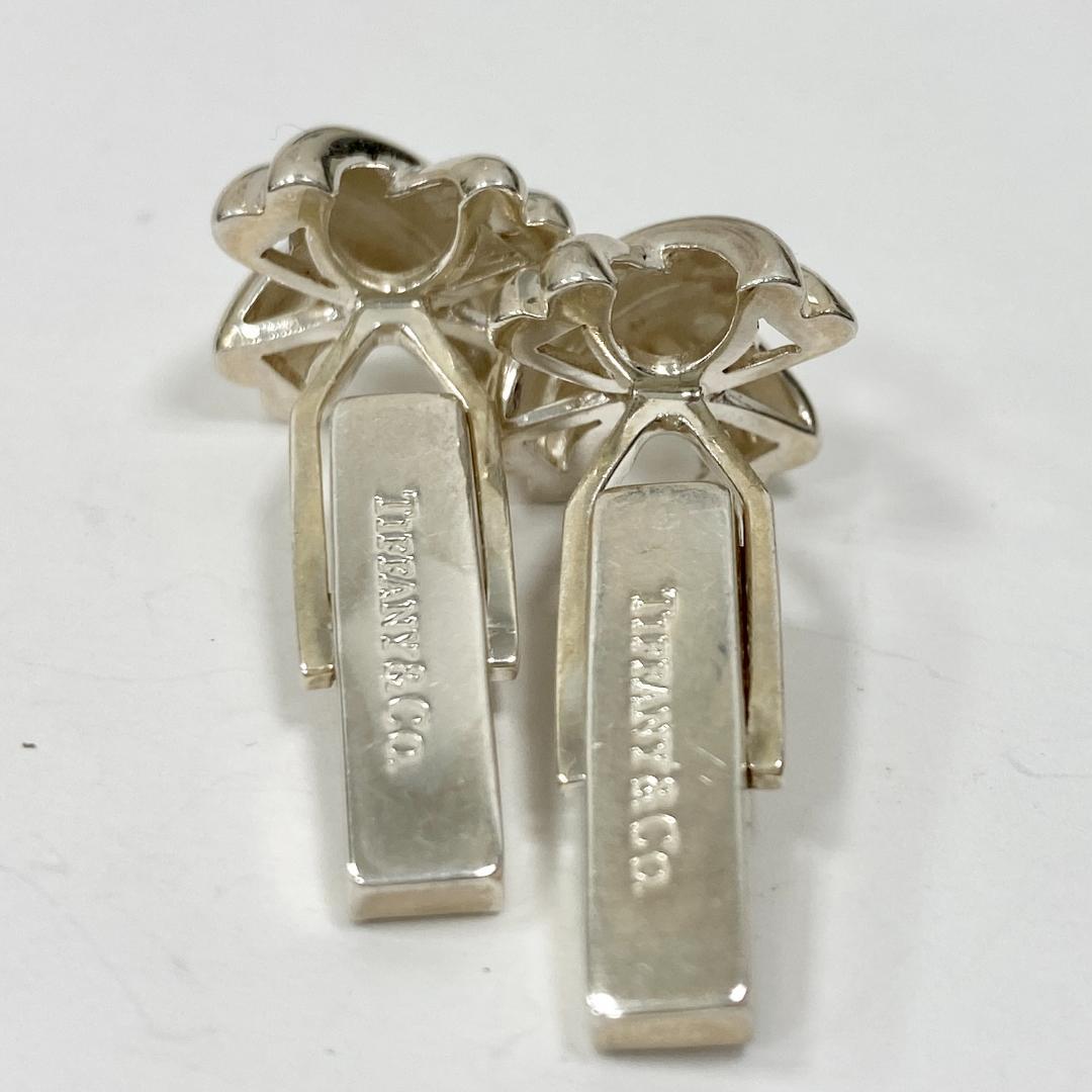 ティファニー シグネチャークロス カフリンクス シルバー