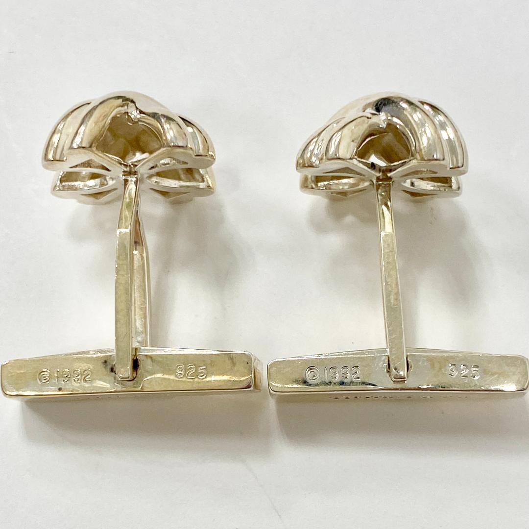 ティファニー シグネチャークロス カフリンクス シルバー