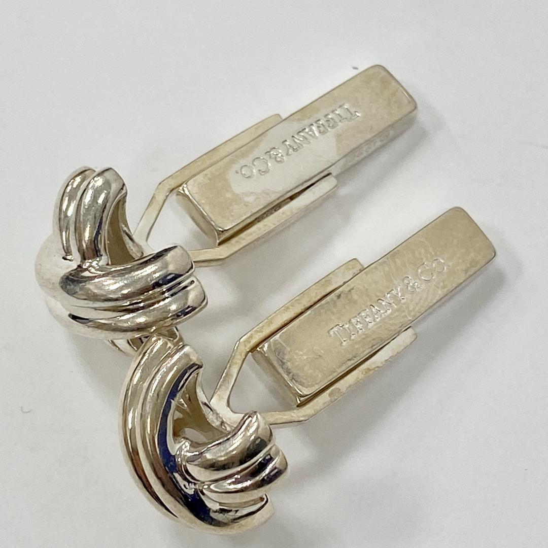 ティファニー シグネチャークロス カフリンクス シルバー