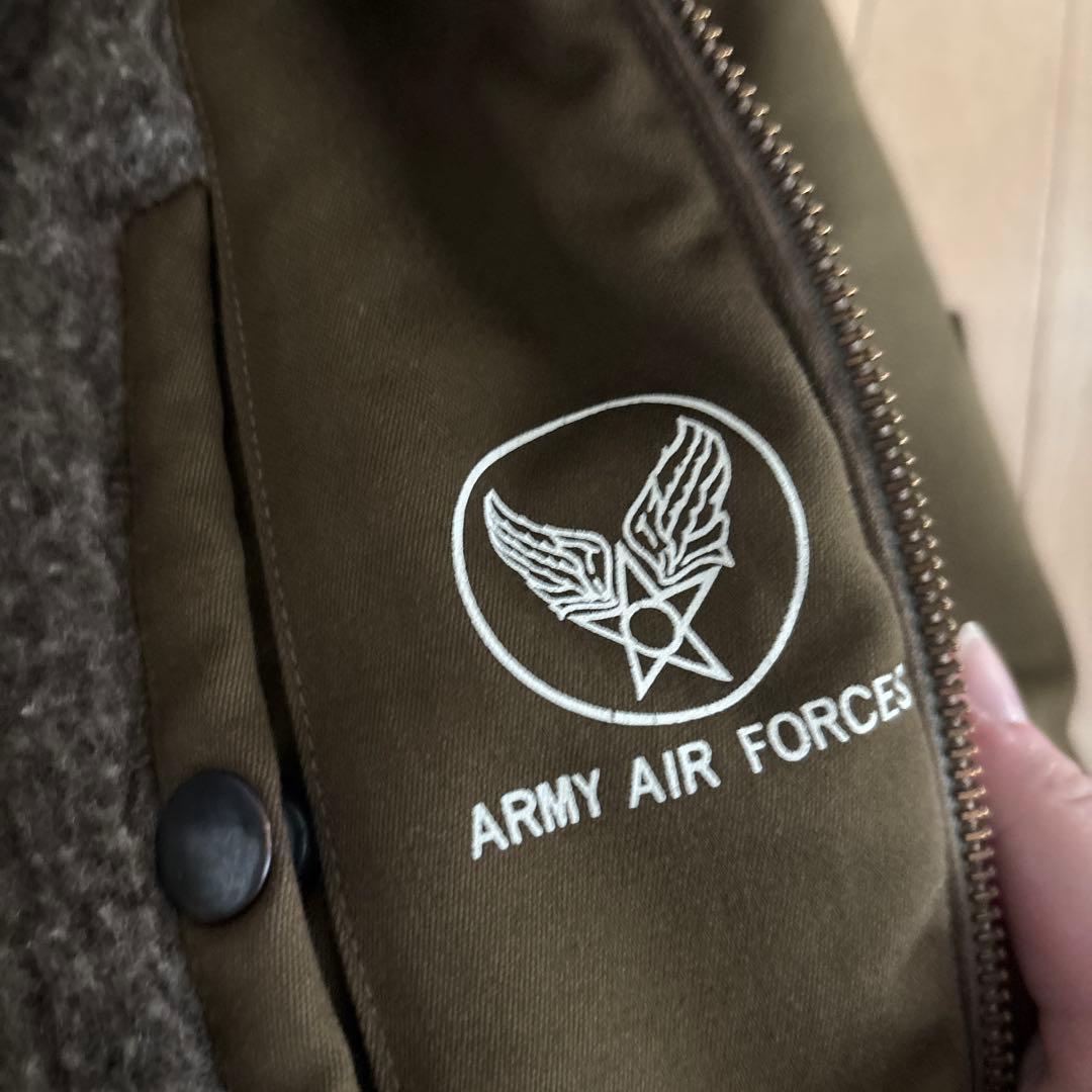 MA-1 フライトジャケット ミリタリージャケット カーキ 防寒（値下げ交渉⭕️）