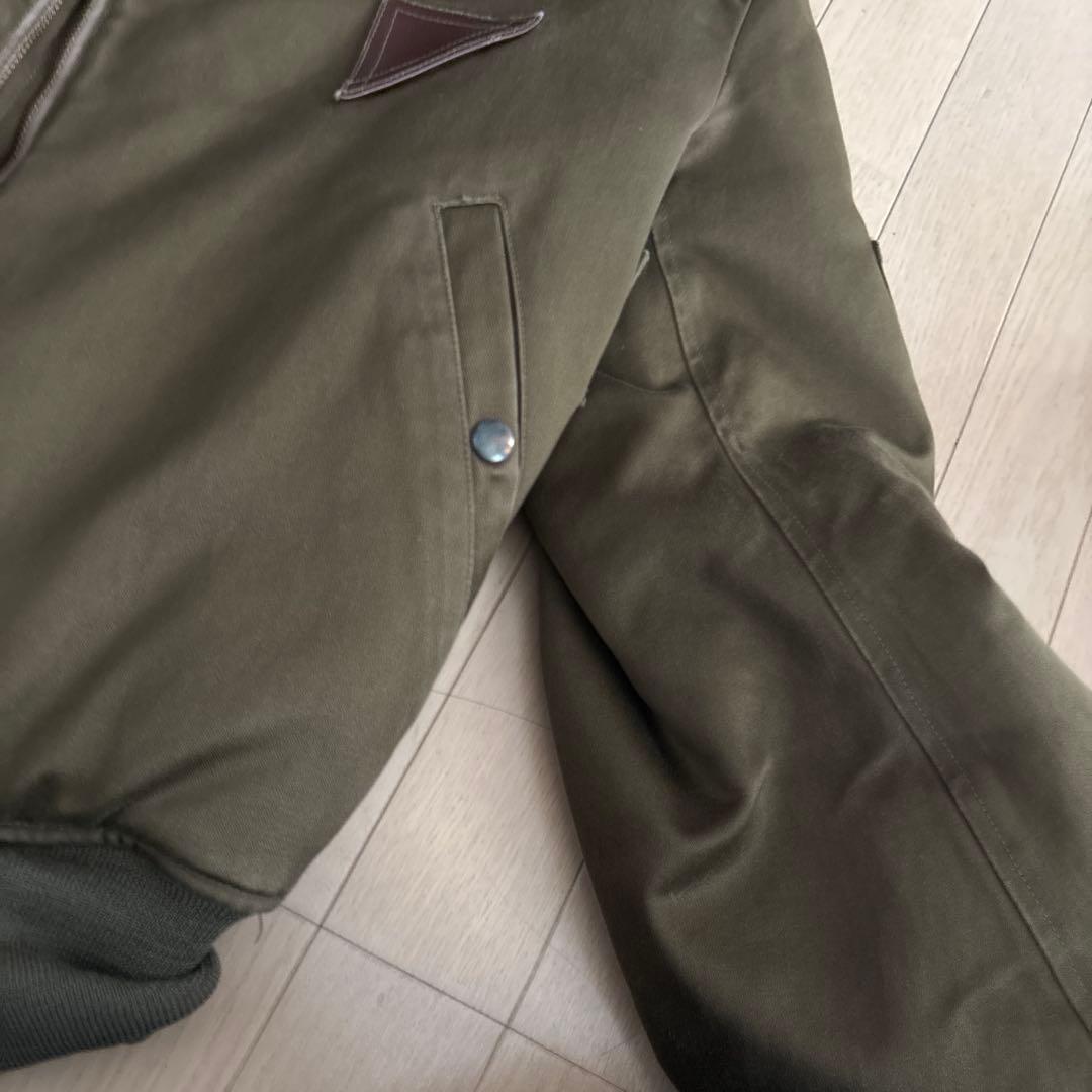MA-1 フライトジャケット ミリタリージャケット カーキ 防寒（値下げ交渉⭕️）