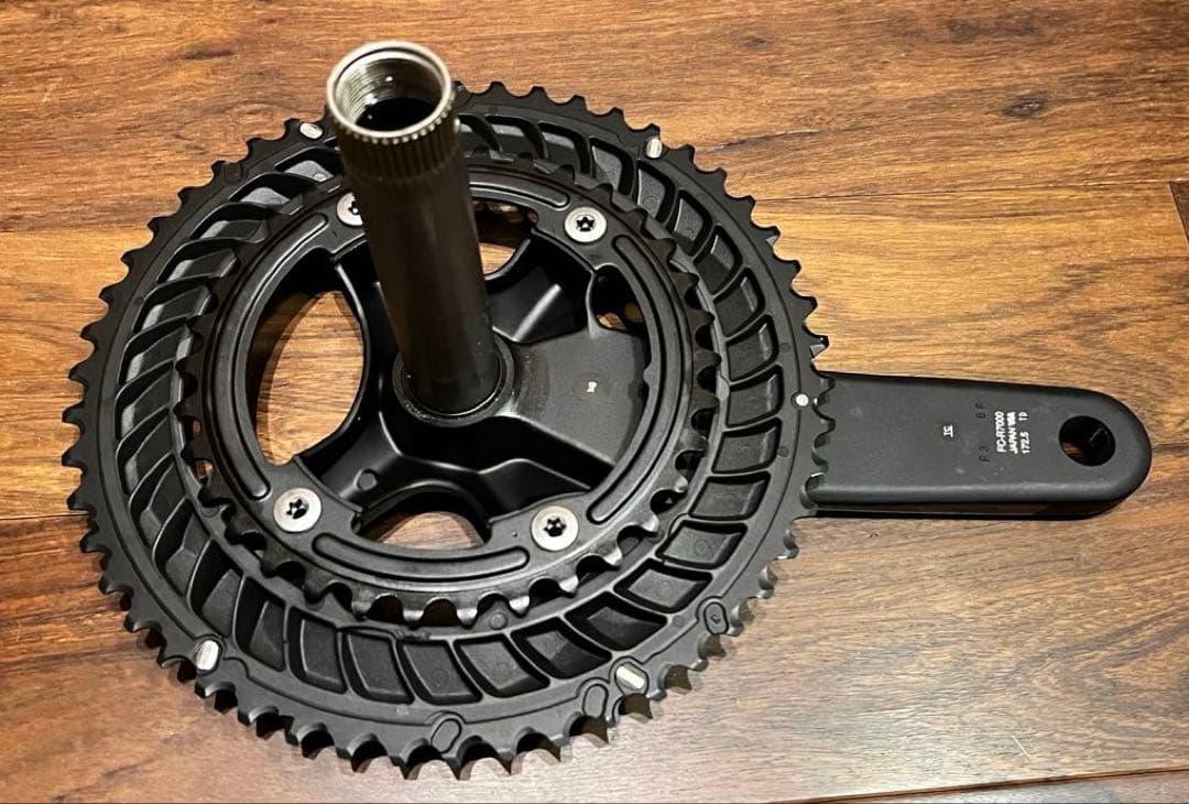 【美品】Shimano105クランクセッ 50-34　172.5mm