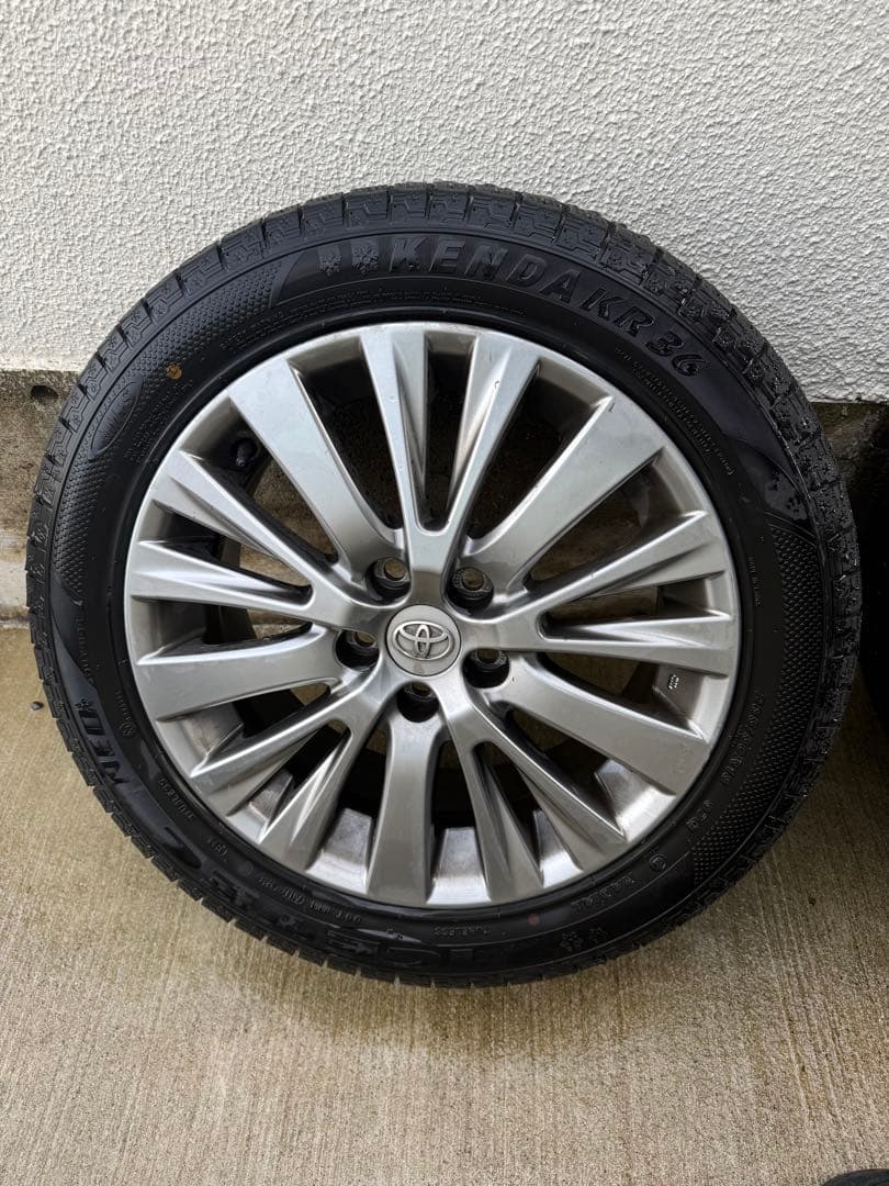 アルファード30 純正アルミ×スタッドレス【新品4ヶ月のみ利用】【即日発送】