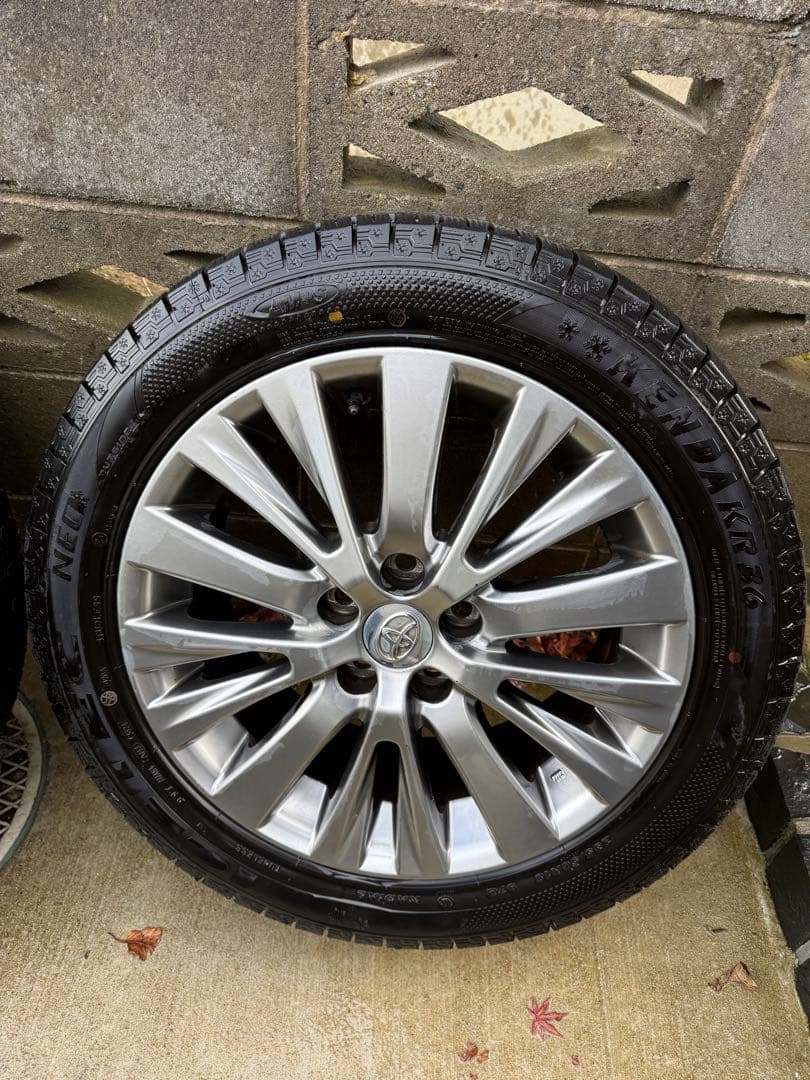 アルファード30 純正アルミ×スタッドレス【新品4ヶ月のみ利用】【即日発送】