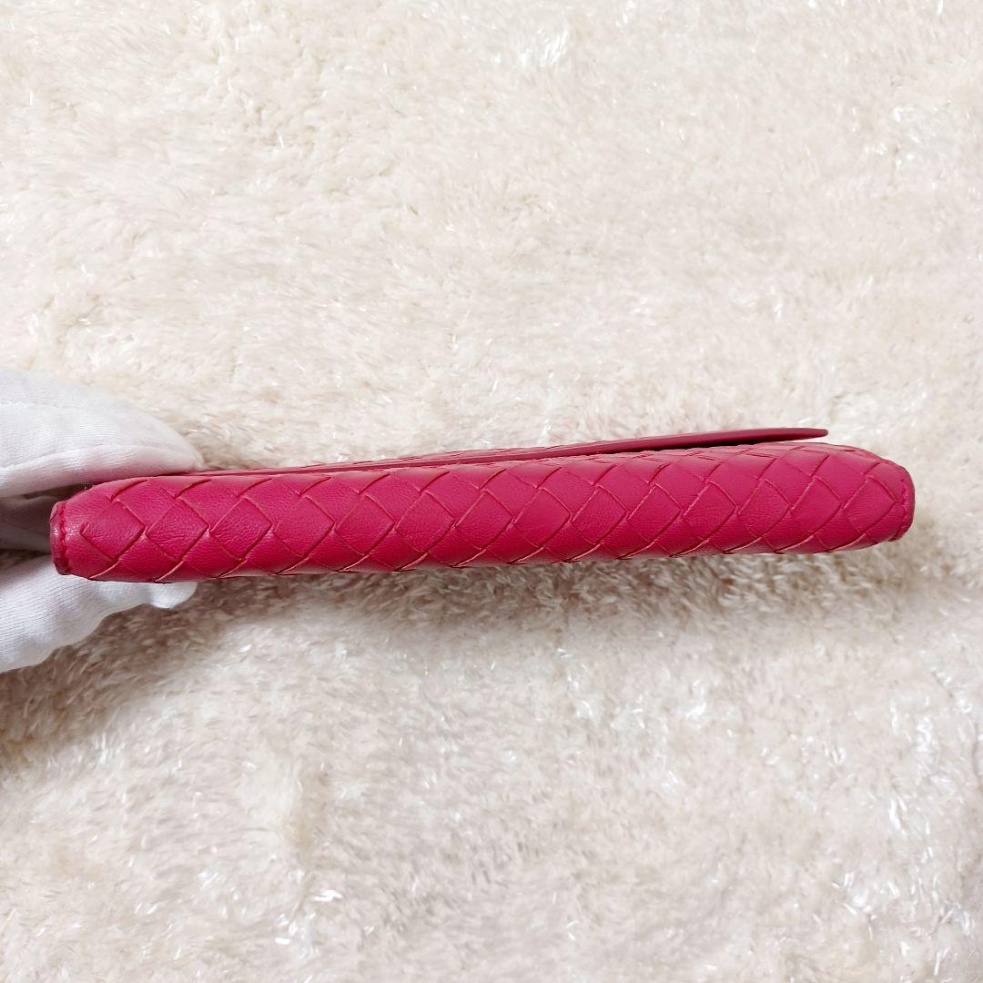 ✨極美品✨BOTTEGAVENETA　ボッテガヴェネタ　イントレチャート　ピンク