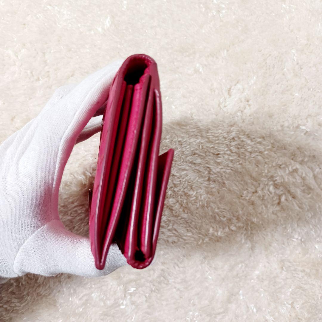 ✨極美品✨BOTTEGAVENETA　ボッテガヴェネタ　イントレチャート　ピンク