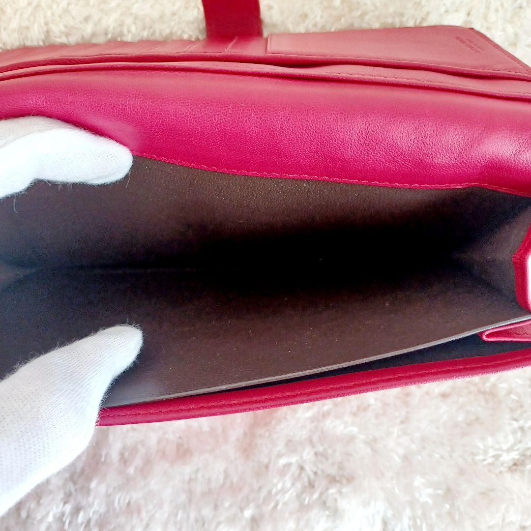 ✨極美品✨BOTTEGAVENETA　ボッテガヴェネタ　イントレチャート　ピンク