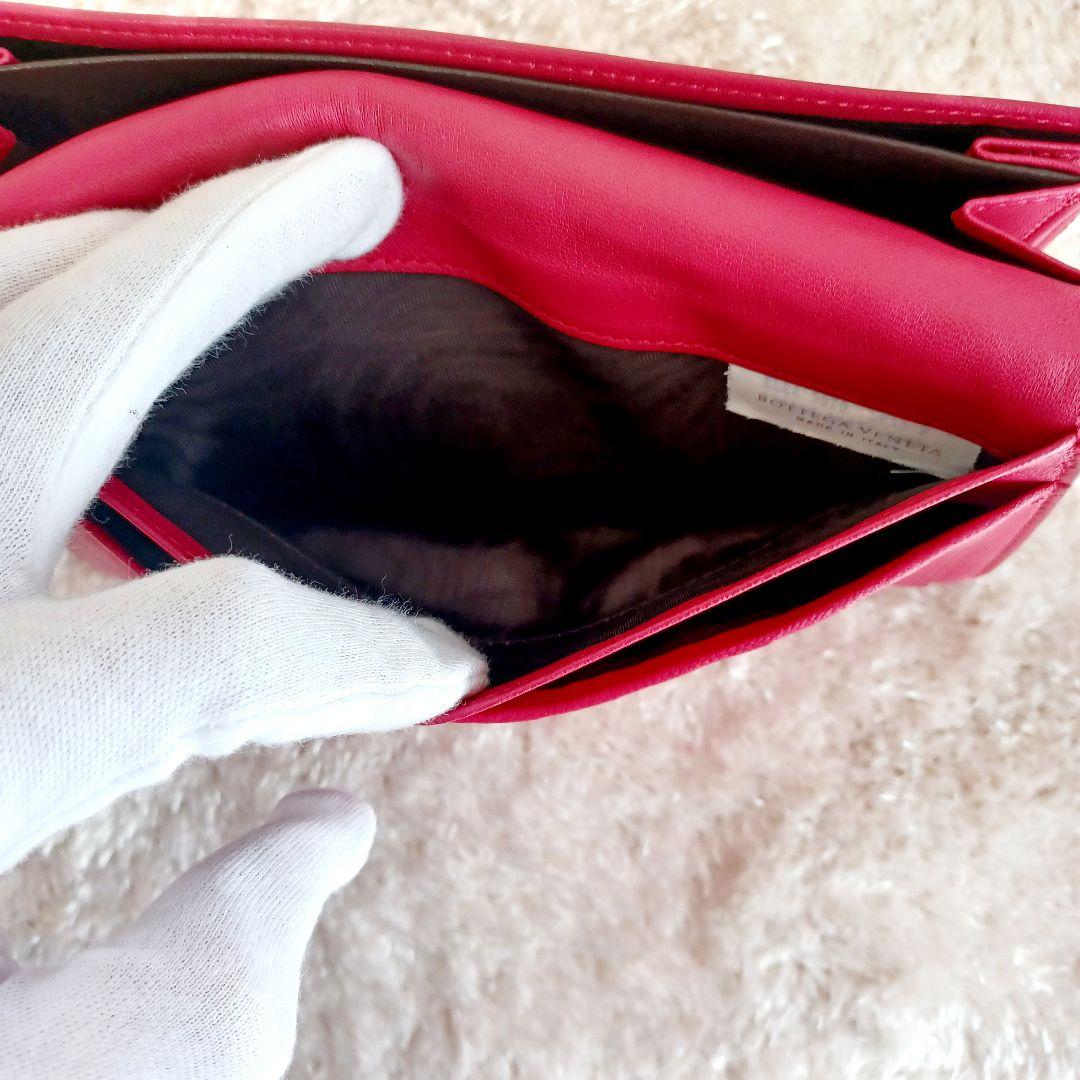 ✨極美品✨BOTTEGAVENETA　ボッテガヴェネタ　イントレチャート　ピンク