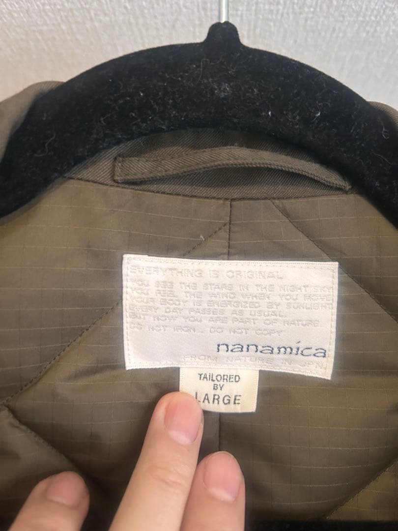 nanamica Down Pea Coat 光電子　SUBF976