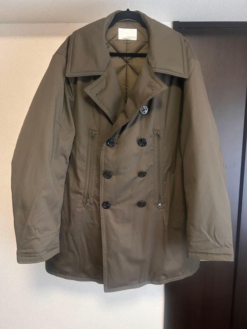 nanamica Down Pea Coat 光電子　SUBF976