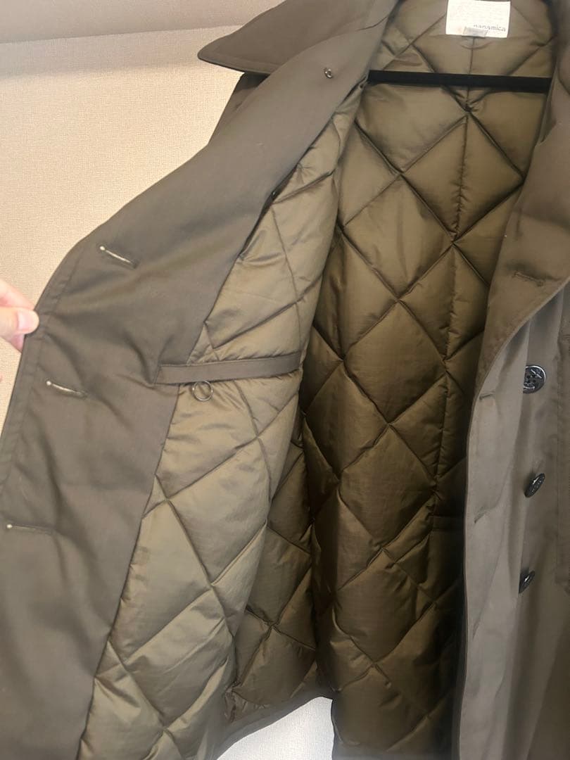 nanamica Down Pea Coat 光電子　SUBF976