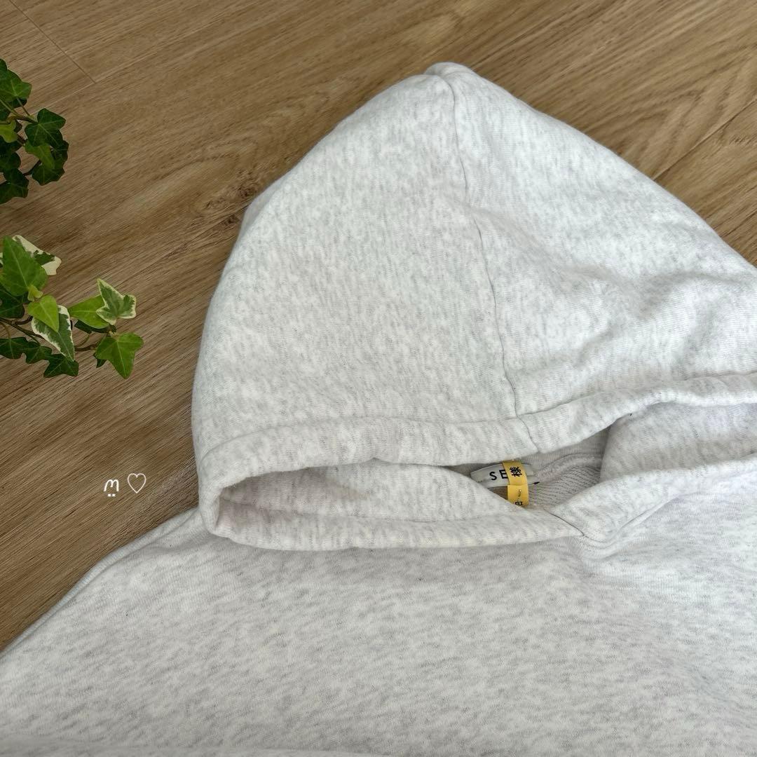 SEAシー　フーディスウエットシャツ“THE　SEAVALLEY TIME\"F