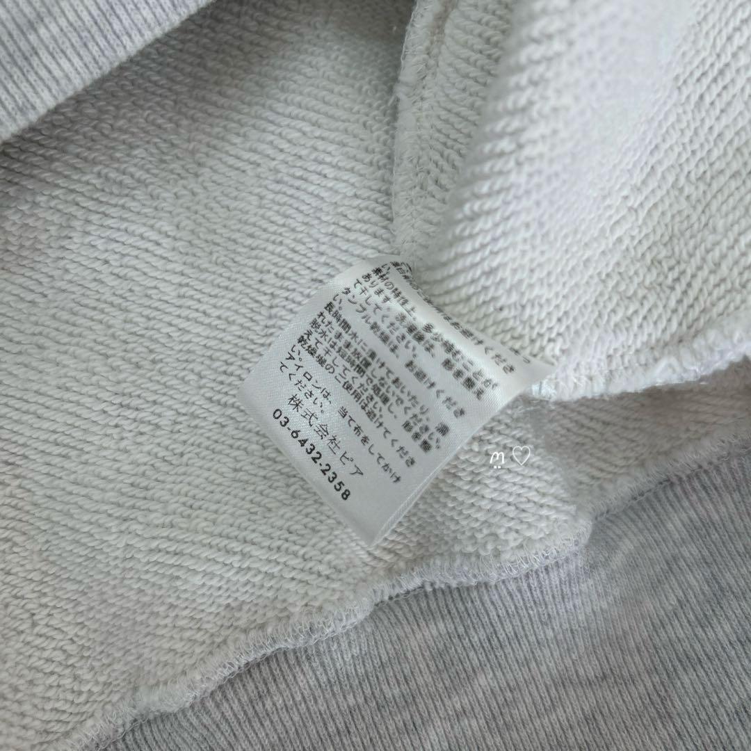 SEAシー　フーディスウエットシャツ“THE　SEAVALLEY TIME\"F