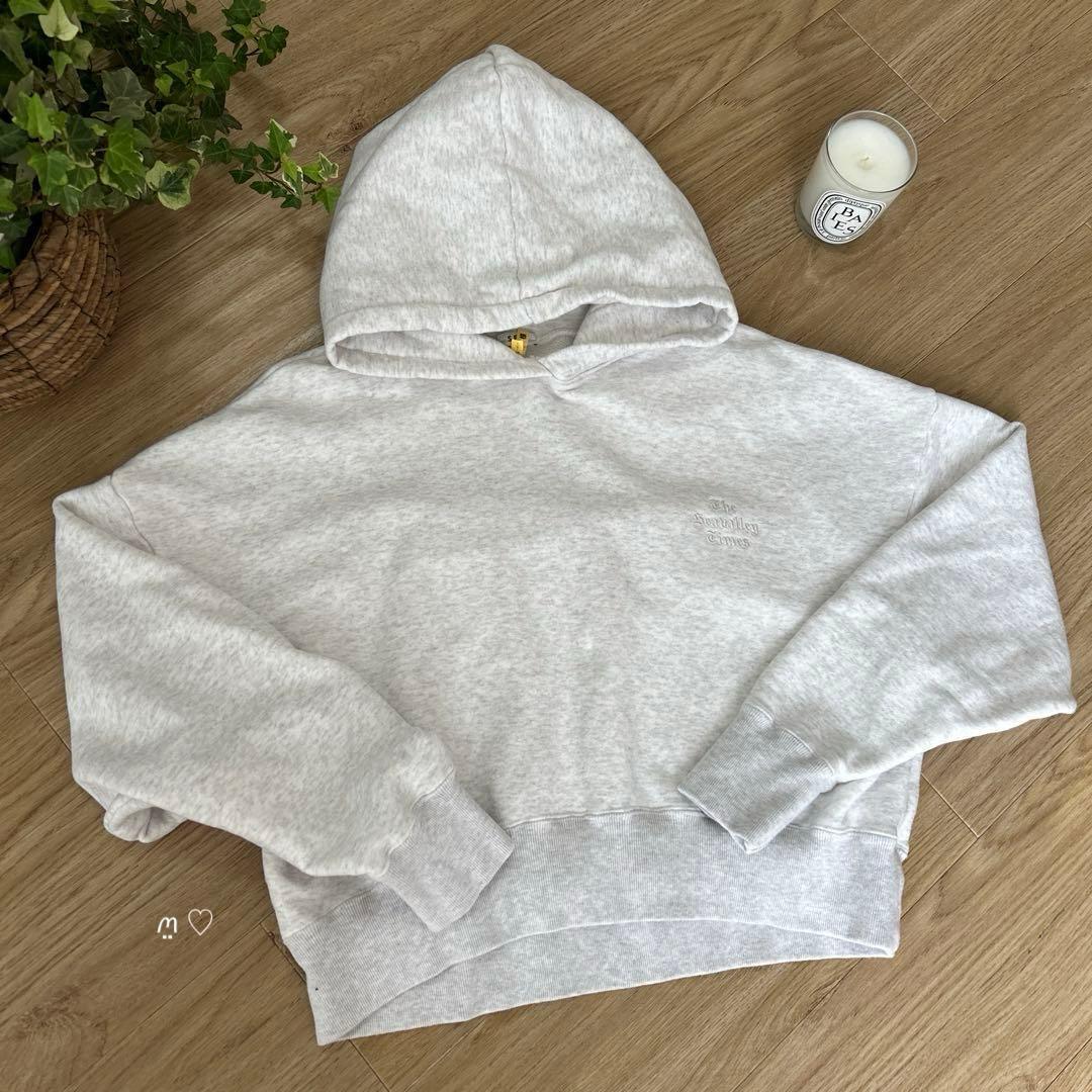 SEAシー　フーディスウエットシャツ“THE　SEAVALLEY TIME\"F