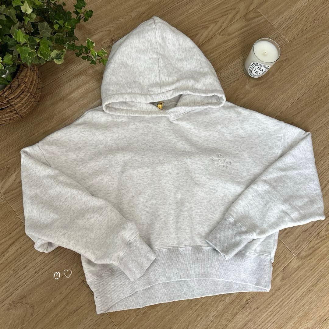 SEAシー　フーディスウエットシャツ“THE　SEAVALLEY TIME\"F