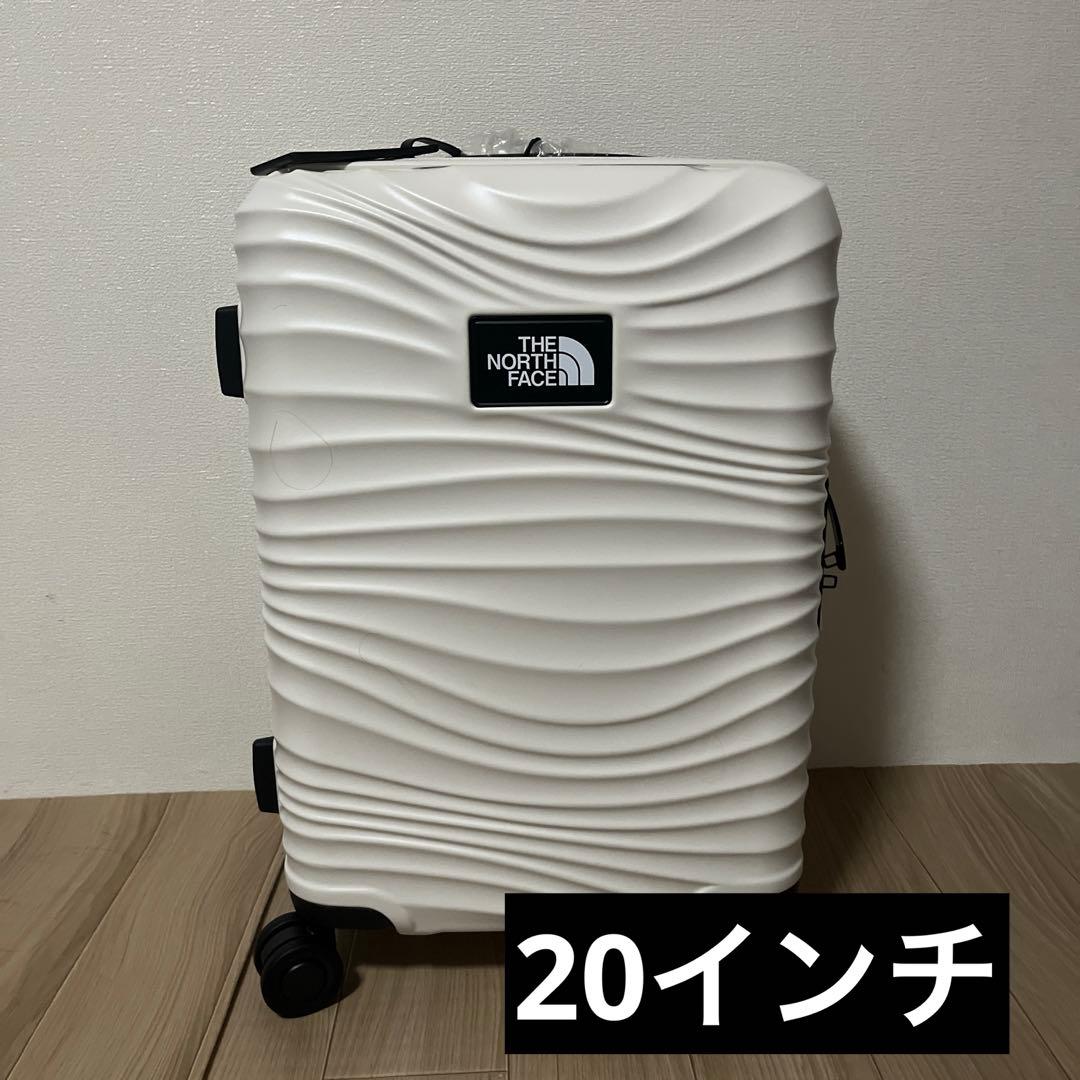 THE NORTH FACE キャリーケース　スーツケース　20インチ　白