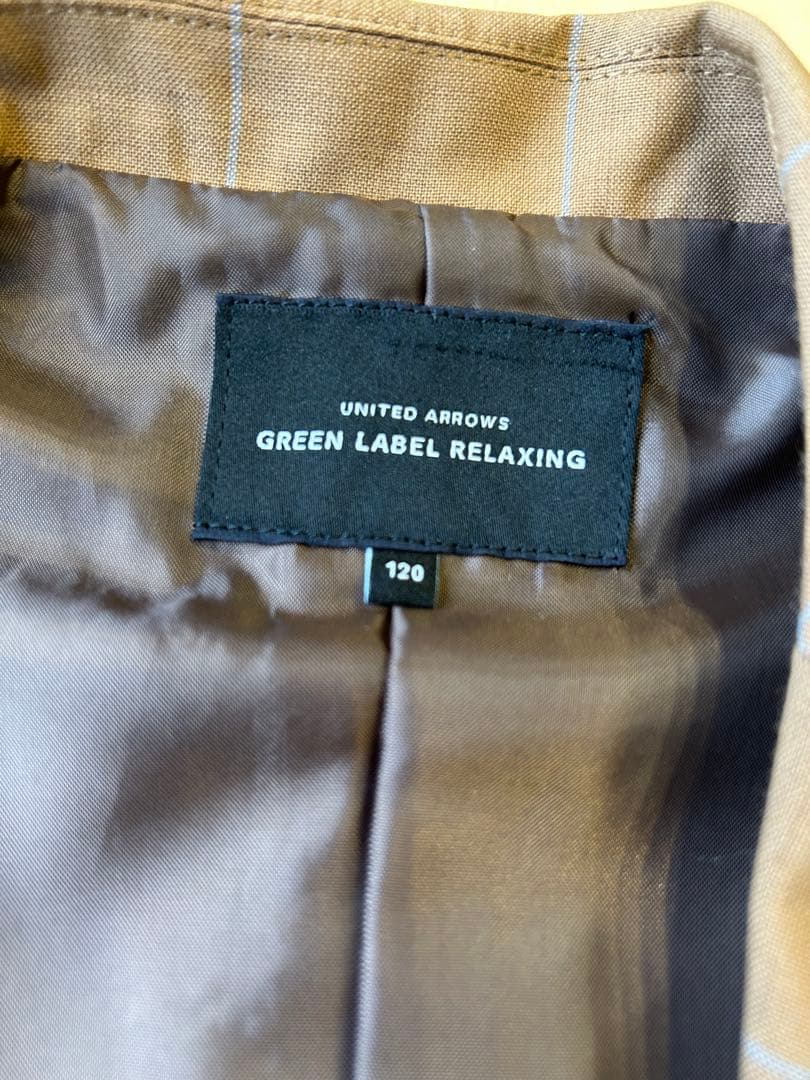 ユナイテッドアローズ　グリーンレーベルリラクシング　 フォーマルスーツ 120㎝