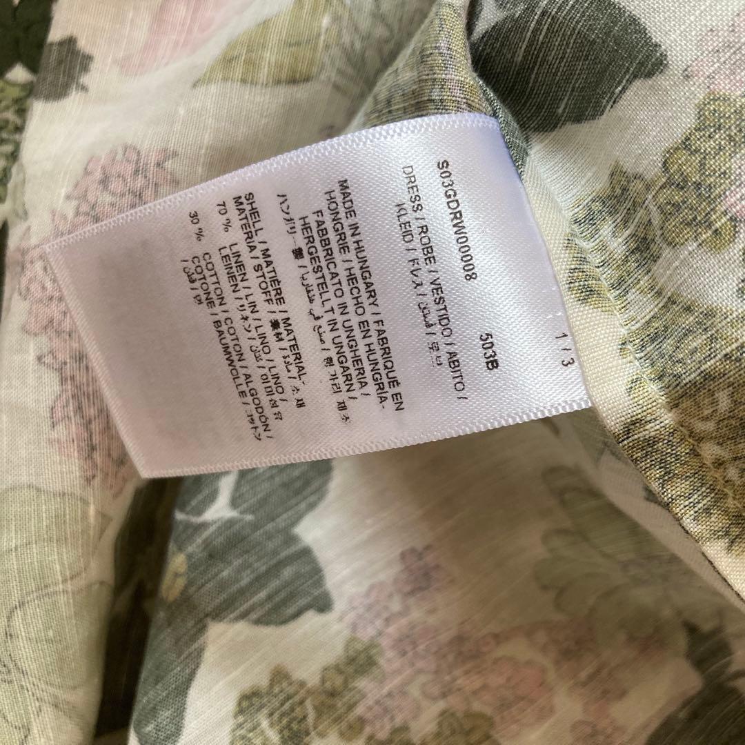 タグ付♡ボンポワン｜リネンコットン サンドレス✾リゾートワンピース140