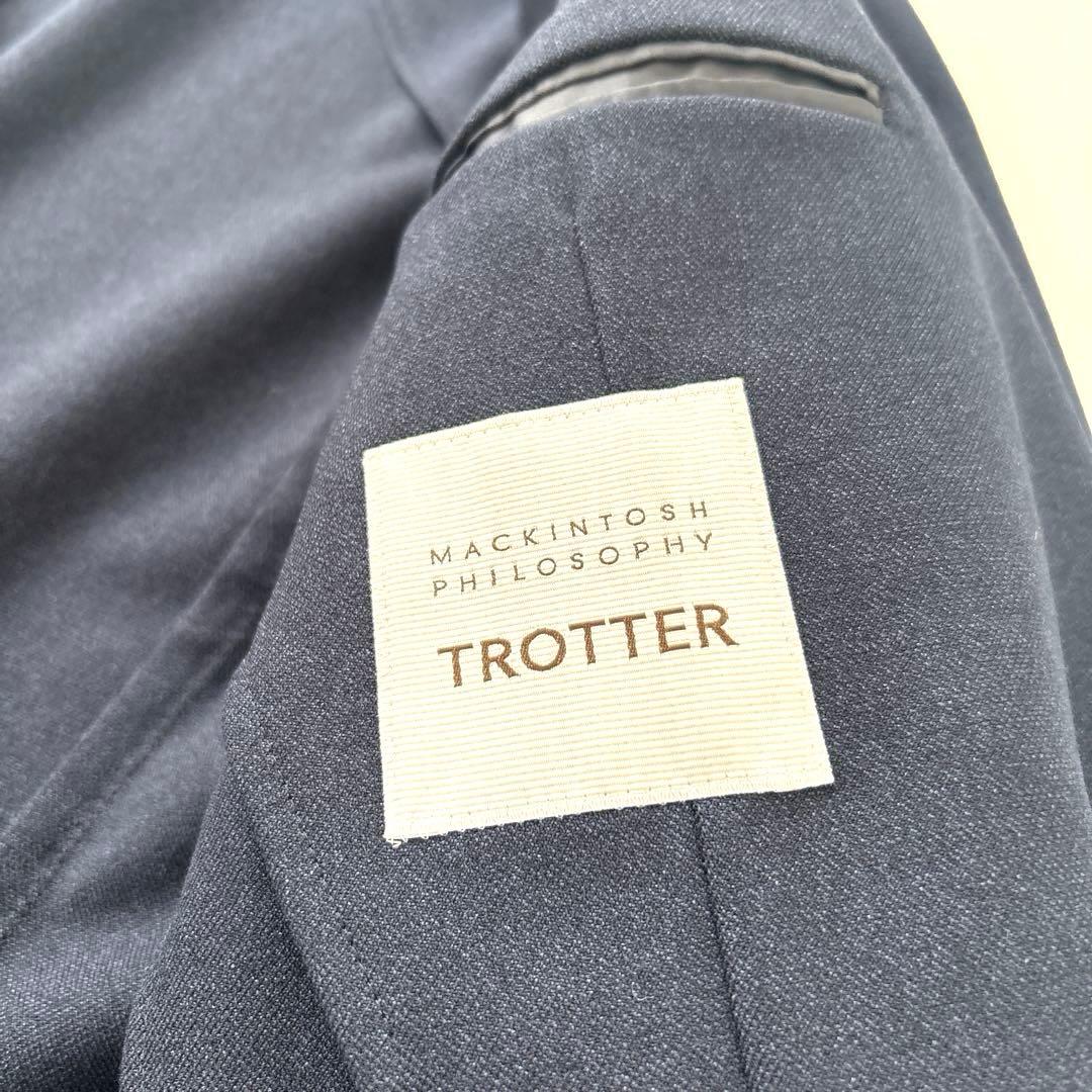 美品　マッキントッシュ　紺ブレザー　ジャケット　シングル　手洗い可　M