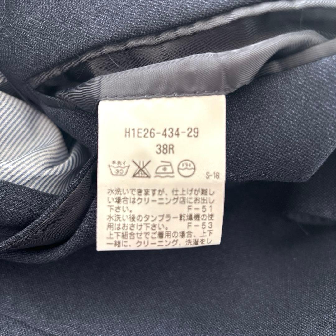 美品　マッキントッシュ　紺ブレザー　ジャケット　シングル　手洗い可　M