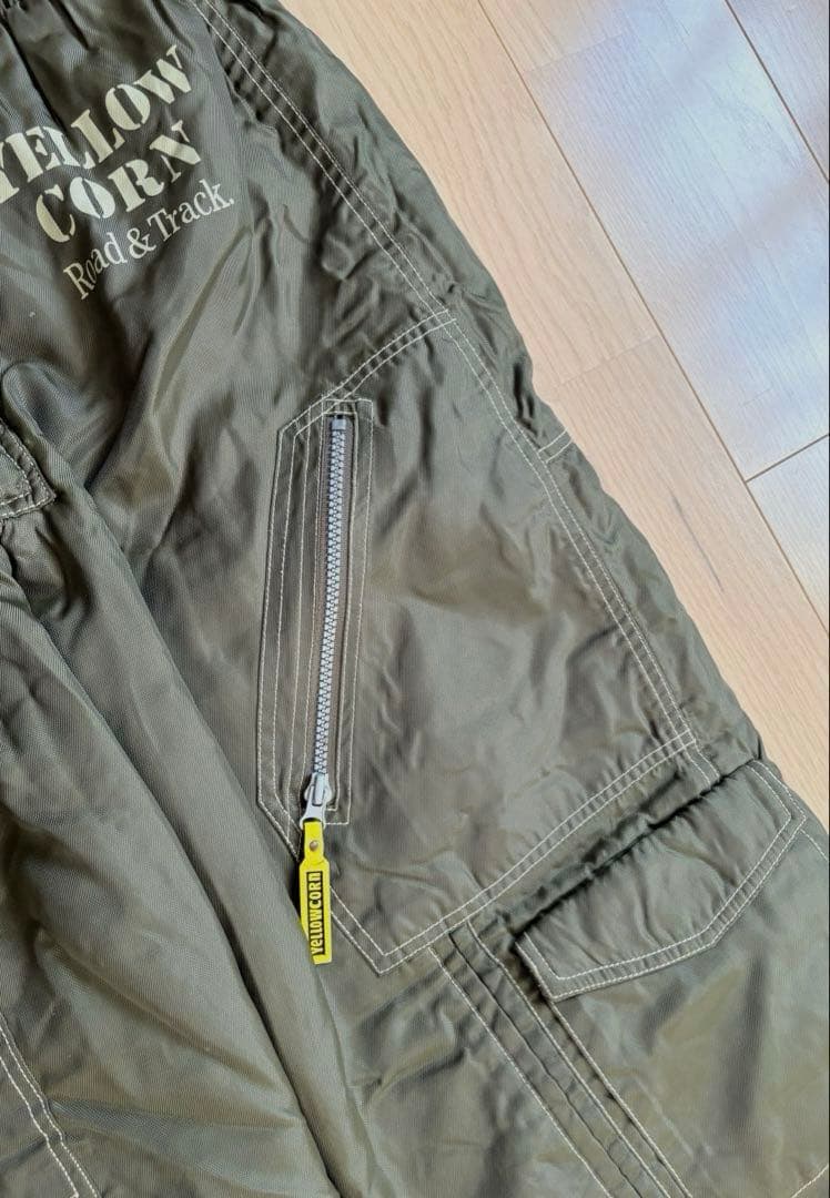イエローコーン　YELLOW CORN バイクパンツ 作業着　オーバーオール