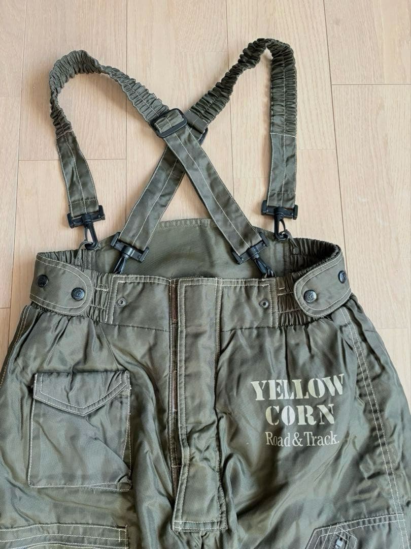 イエローコーン　YELLOW CORN バイクパンツ 作業着　オーバーオール