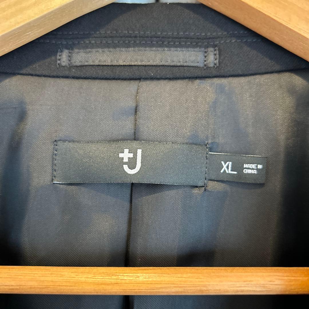 UNIQLO +J ウールスーツ セットアップ XLブラック
