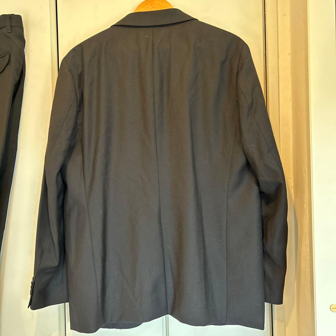 UNIQLO +J ウールスーツ セットアップ XLブラック