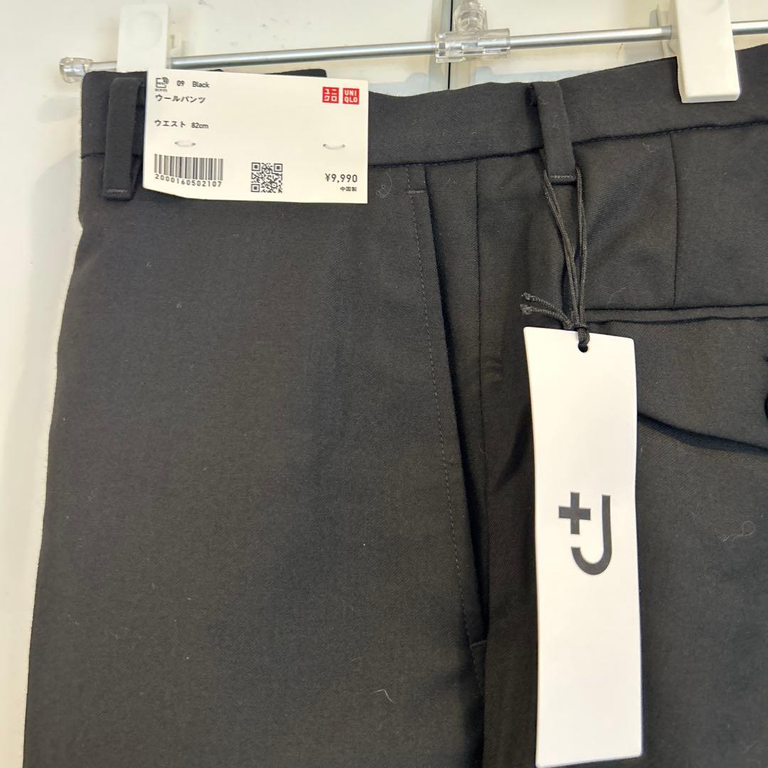 UNIQLO +J ウールスーツ セットアップ XLブラック