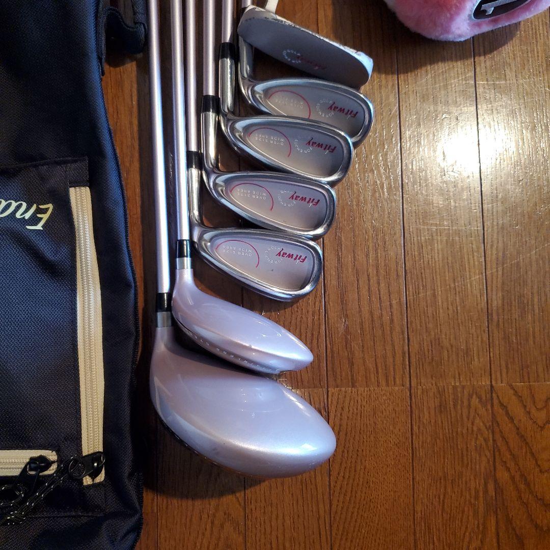 Fitway レディース ゴルフセット 7本