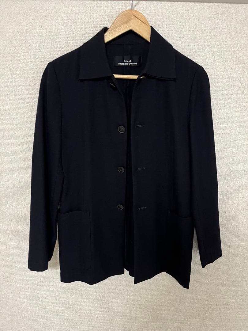 tricot COMME des GARCONS ステンカラージャケット