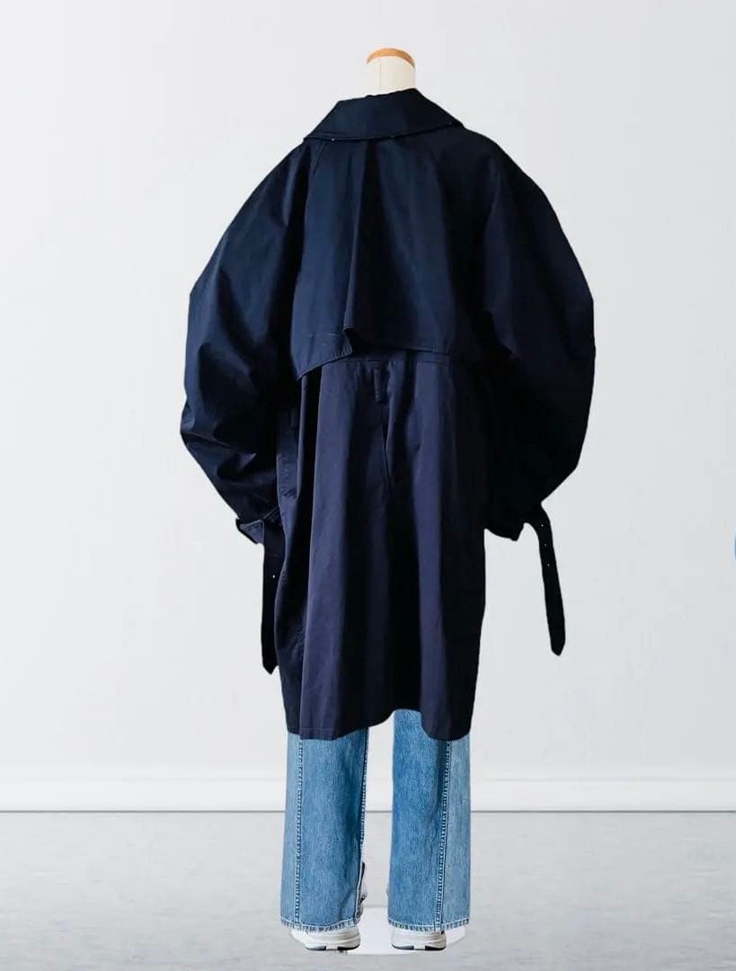 43万 BALENCIAGA ボリューム袖 コート 34 デムナ バレンシアガ