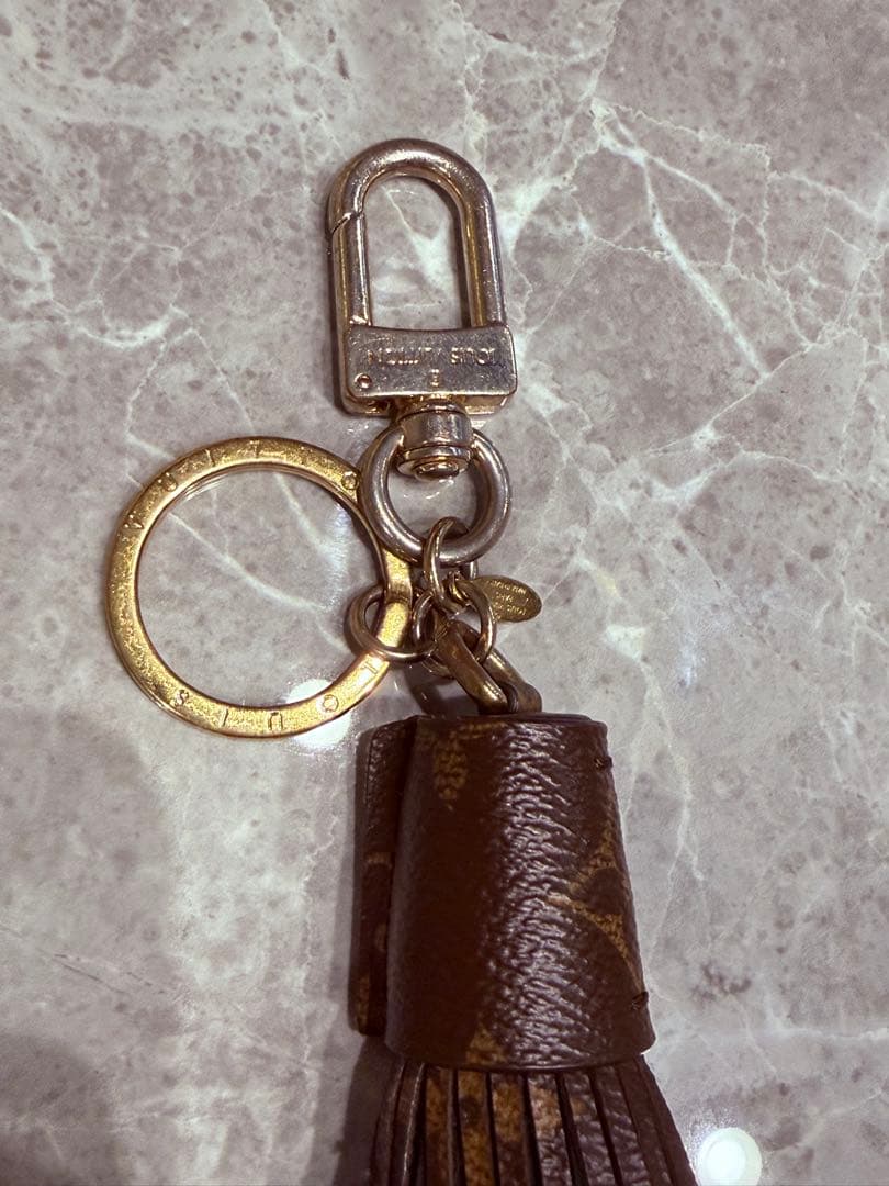 LOUIS VUITTON ルイ・ヴィトン モノグラム タッセル バッグチャーム