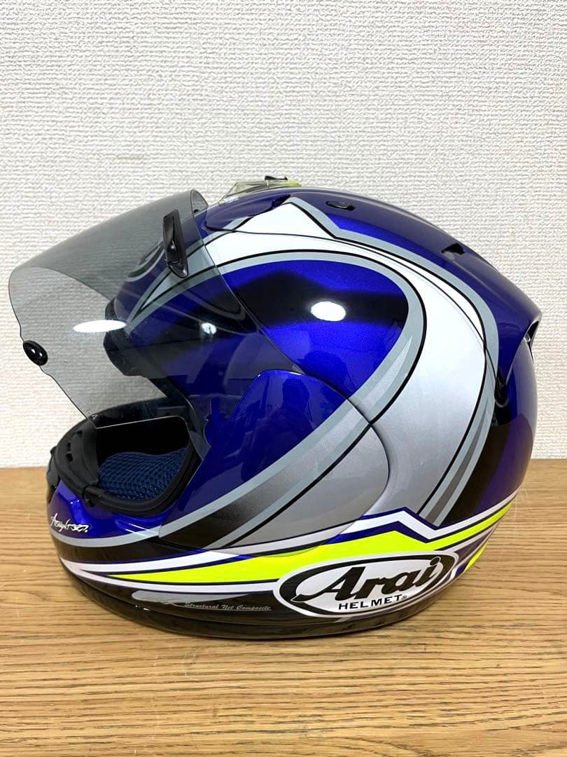 美品 Arai アライ RX-7RR4 フルフェイスヘルメット 59-60cm