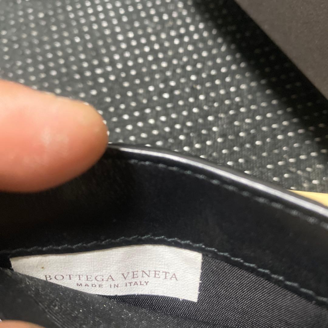 ク*ニ様 Bottega Veneta ブラック マネークリップ