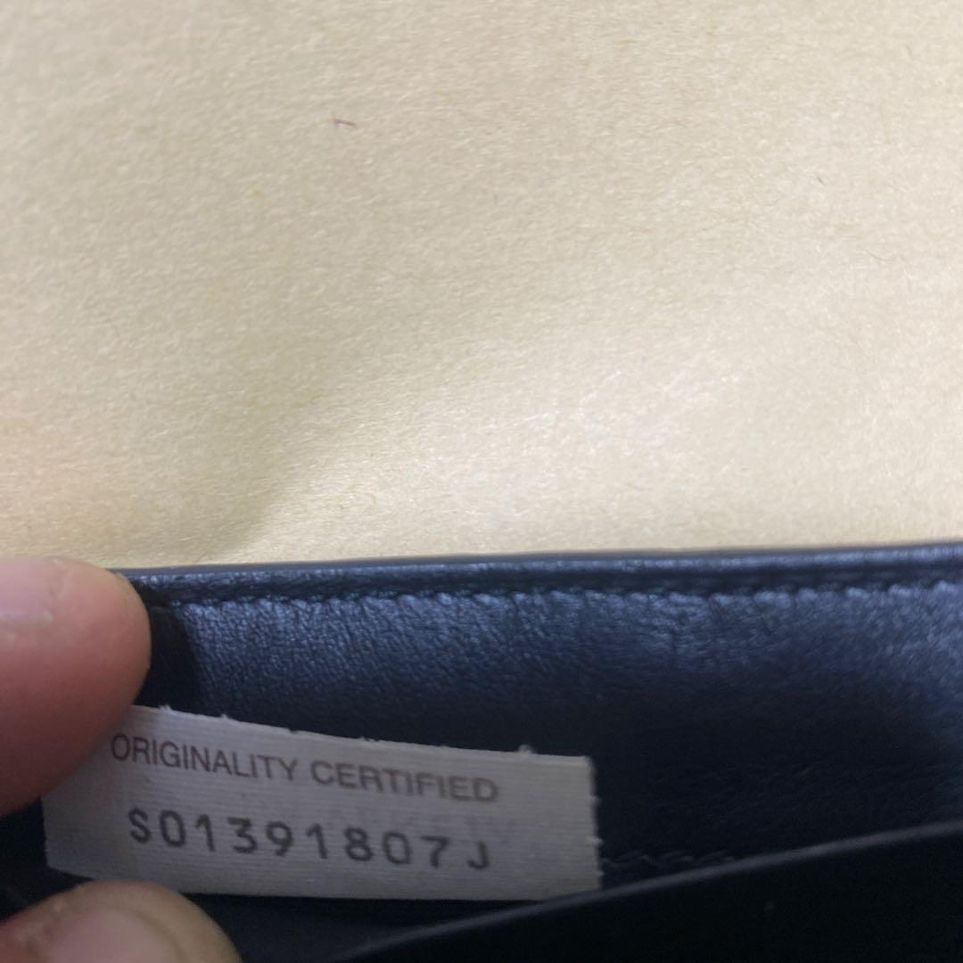 ク*ニ様 Bottega Veneta ブラック マネークリップ