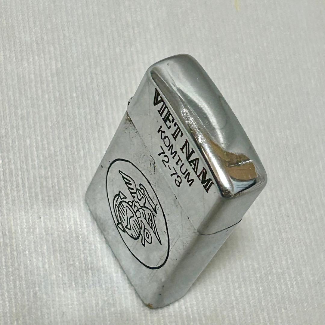 1972年製 ベトナム 戦争 zippo ライター KONTUM ビンテージ