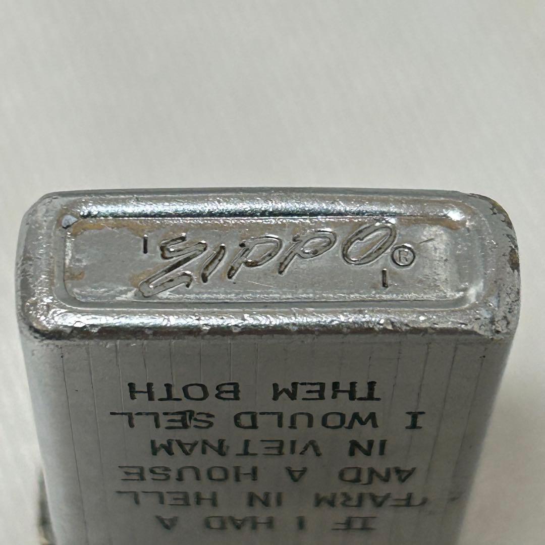1972年製 ベトナム 戦争 zippo ライター KONTUM ビンテージ