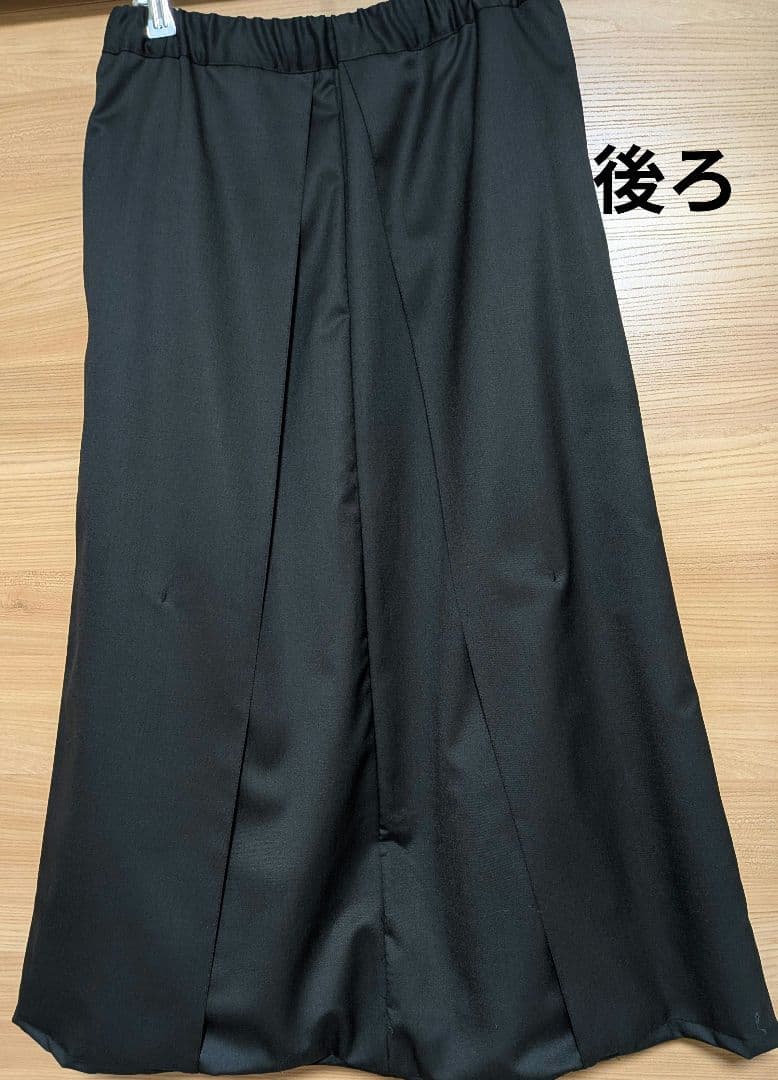 sou sou　 梳毛　袴富士　濡羽色