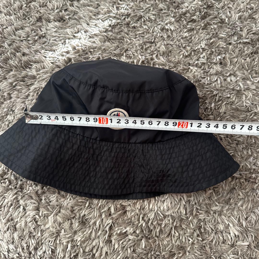 MONCLER モンクレール バケットハット　バケハ　帽子　ブラック