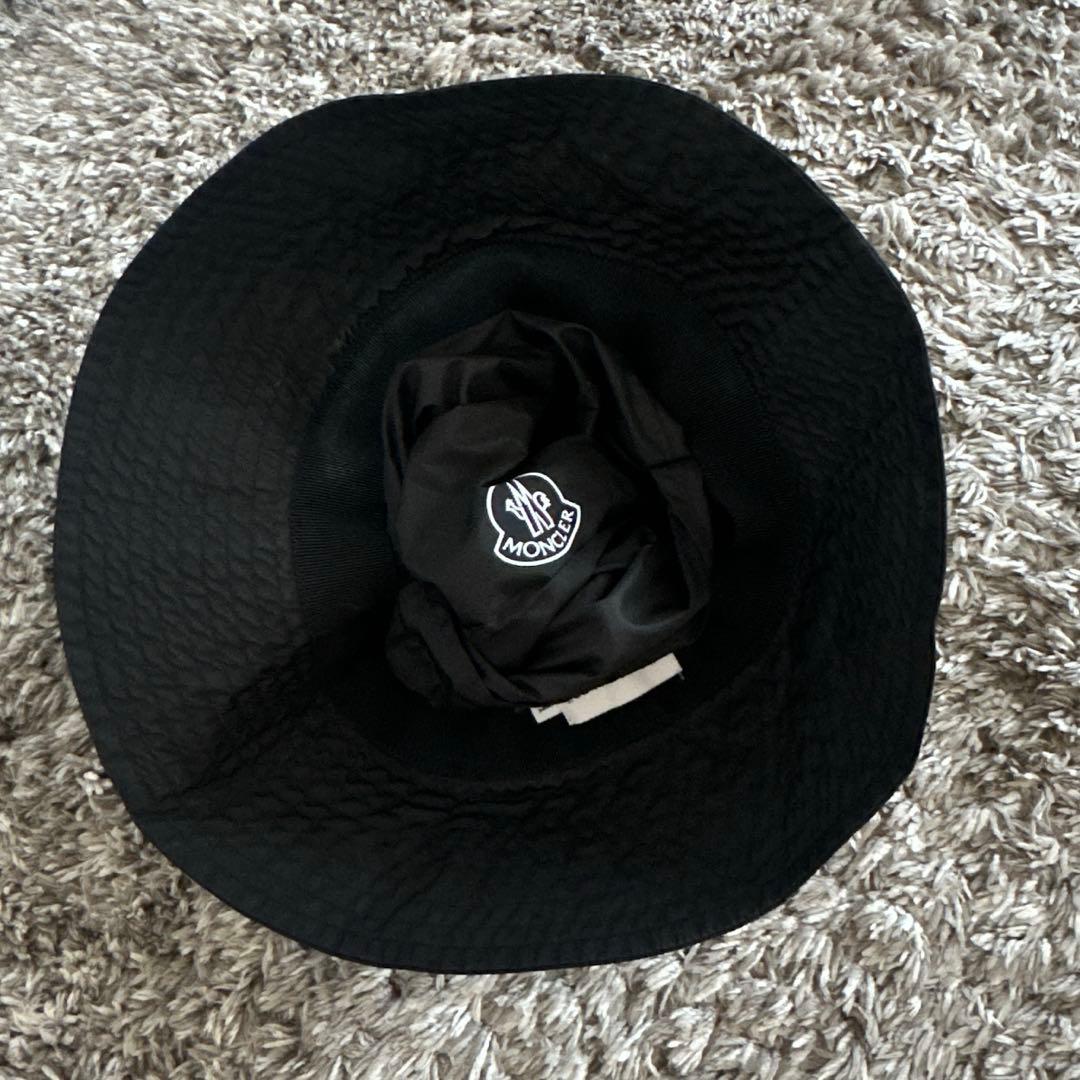 MONCLER モンクレール バケットハット　バケハ　帽子　ブラック