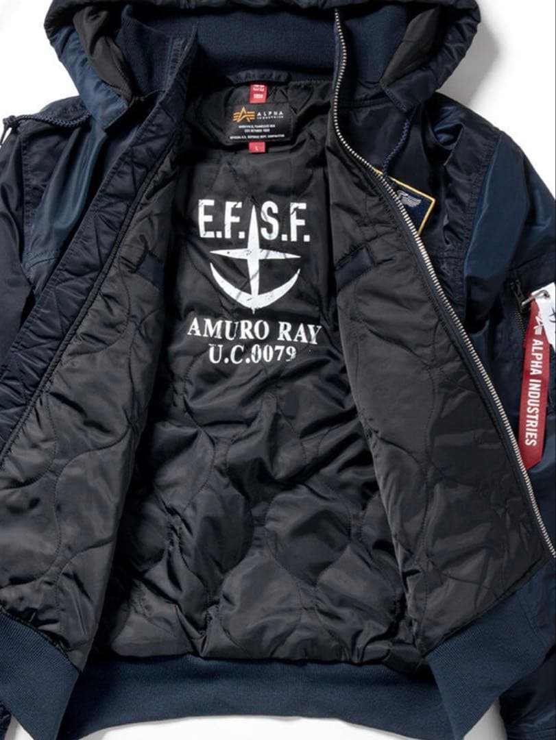 STRICT-G ALPHAフーデッドリブジャケット『ガンダム』アムロモデル