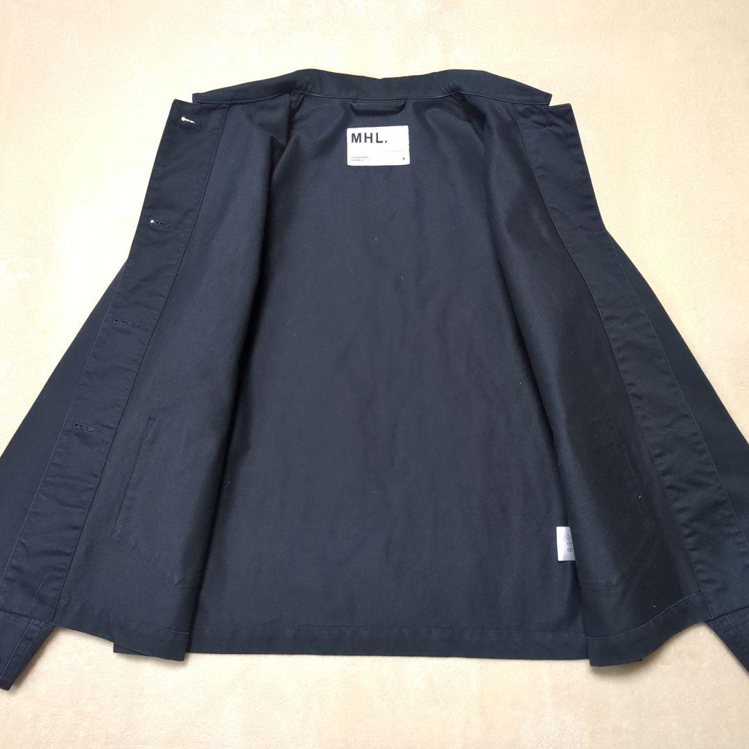 MHL.マーガレットハウエル【良品】カバーオール ワークジャケット 黒　L