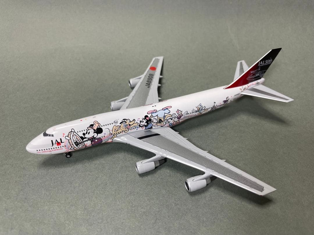 航空機・ヘリコプター B747-4D JAL 50th Dream Express #1 Friend