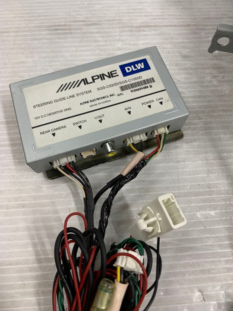 80 ヴォクシー　ALPINE X9 ジャンク品